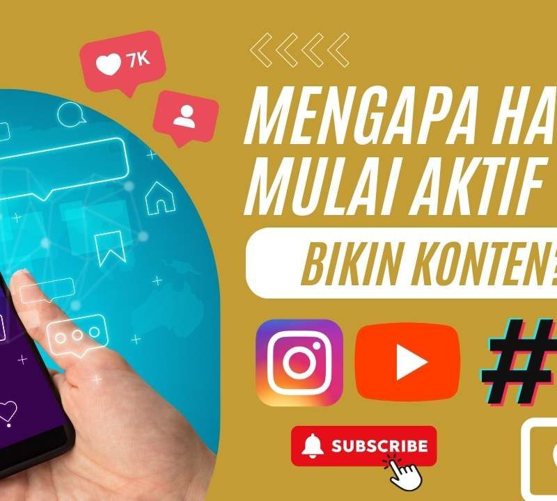 Bikin konten beekreatif blog social media